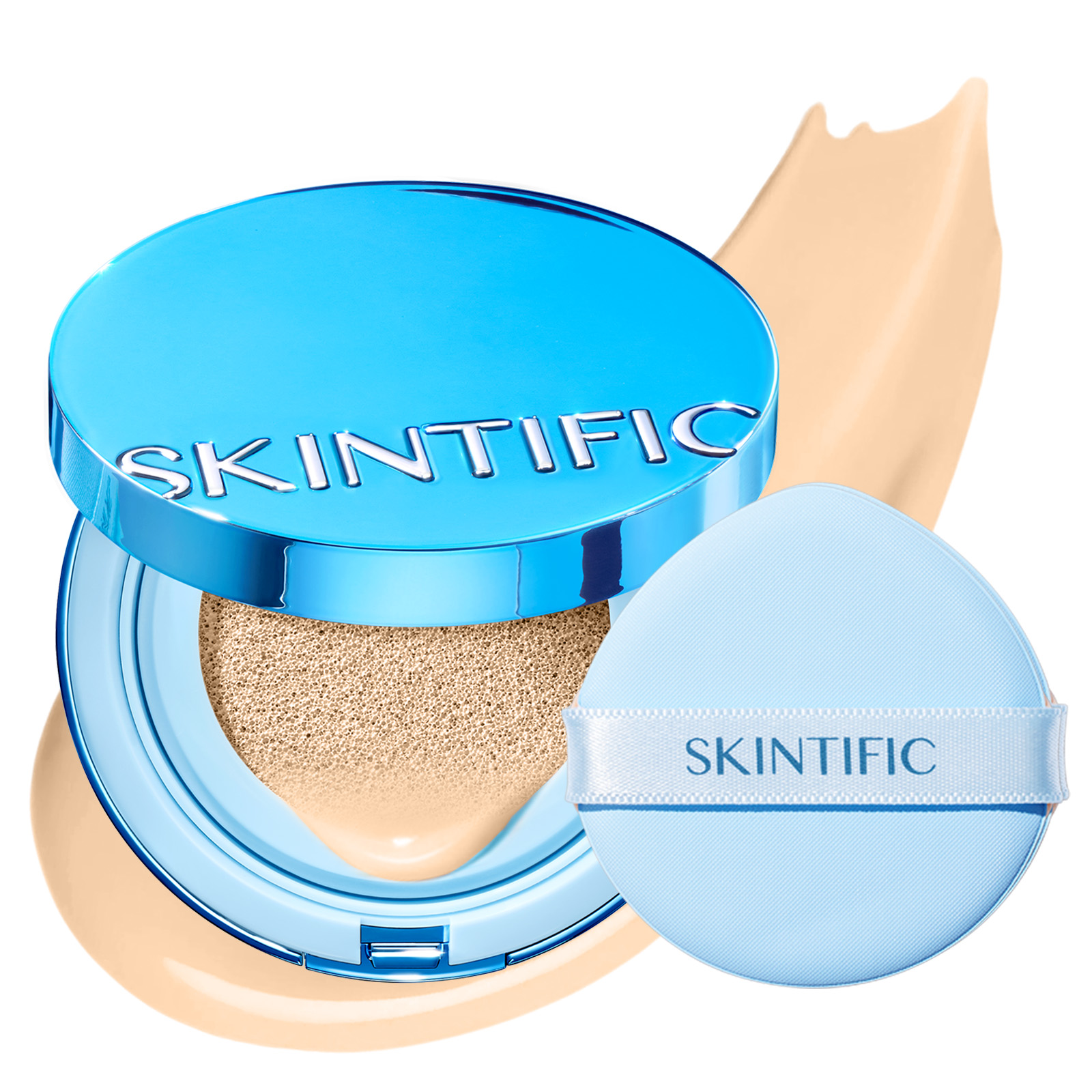 Concealer Full Coverage - SKINTIFIC Perfect Stay Full Coverage Cushion