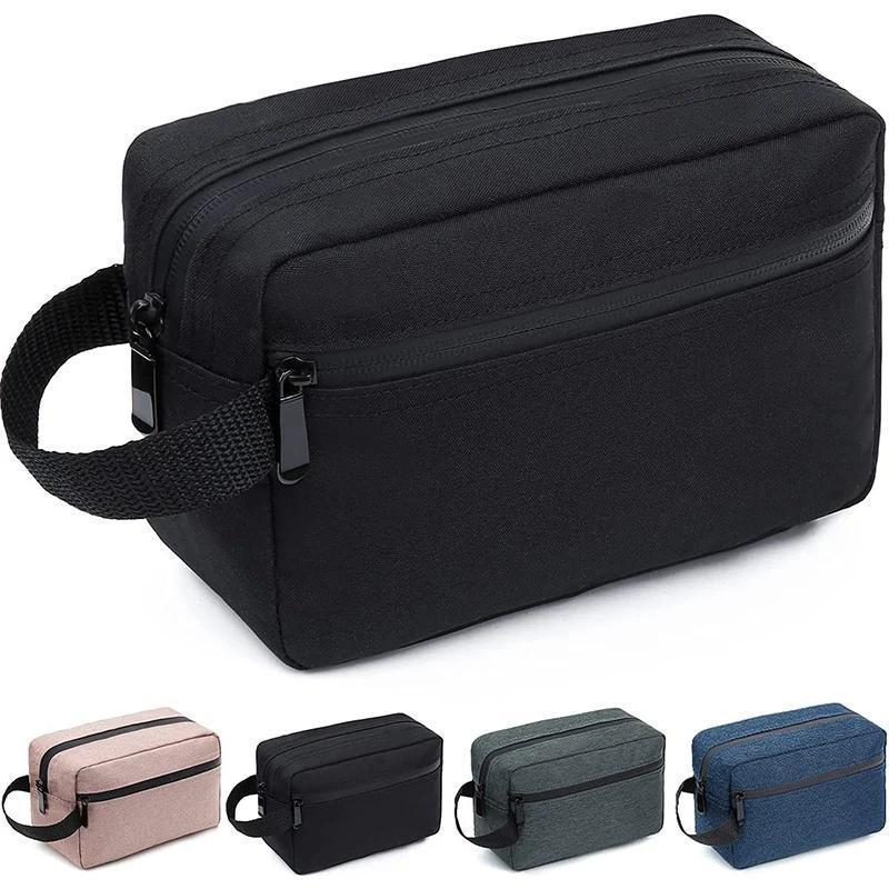 Makeup Beauty Necessaire - กระเป๋าใส่อุปกรณ์อาบน้ำสำหรับเดินทาง กระเป๋าเครื่องสำอางผู้หญิง กระเป๋าใส่เครื่องสำอางกันน้ำ กระเป๋าแต่งหน้าสำหรับสุภาพสตรี กระเป๋าใส่ของใช้ในห้องน้ำ กระเป๋าถือ