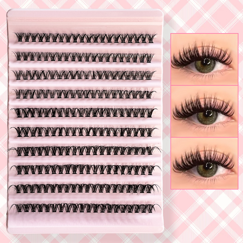ขนตาปลอมแบบช่อ 8-16 มม. 200 ชิ - Eyelash Extension บทวิจารณ์และราคา