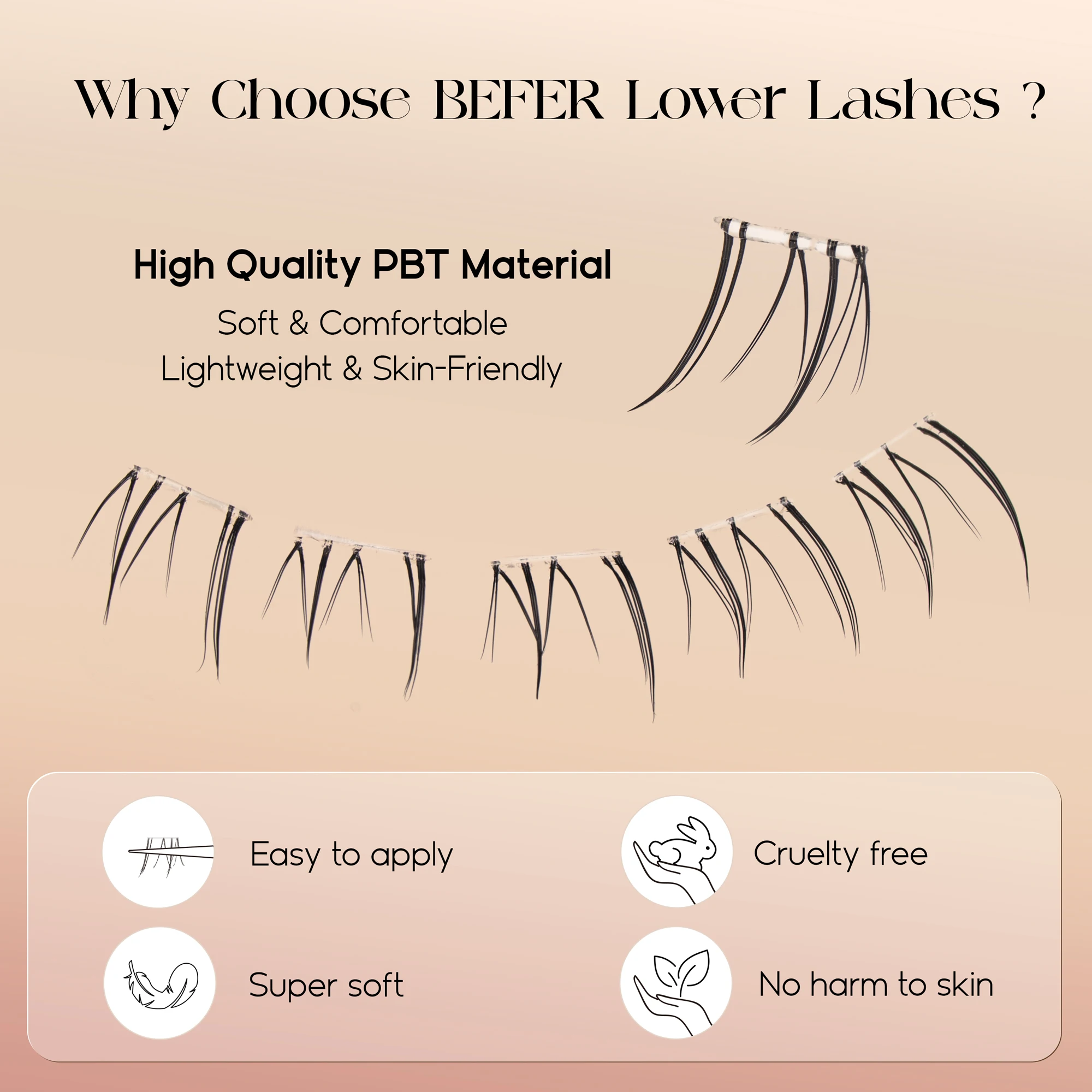 ขนตาล่างแบบไม่ต้องใช้กาว ดูเป็ - Eyelash Extension บทวิจารณ์และราคา