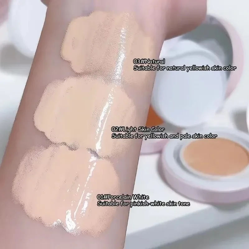 Cappuvini บีบีครีม Air Cushion - Concealer Full Coverage บทวิจารณ์และราคา
