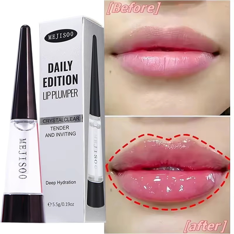 ลิปบาล์มเพิ่มความชุ่มชื้น บำรุ - Lip Gloss Plumping บทวิจารณ์และราคา