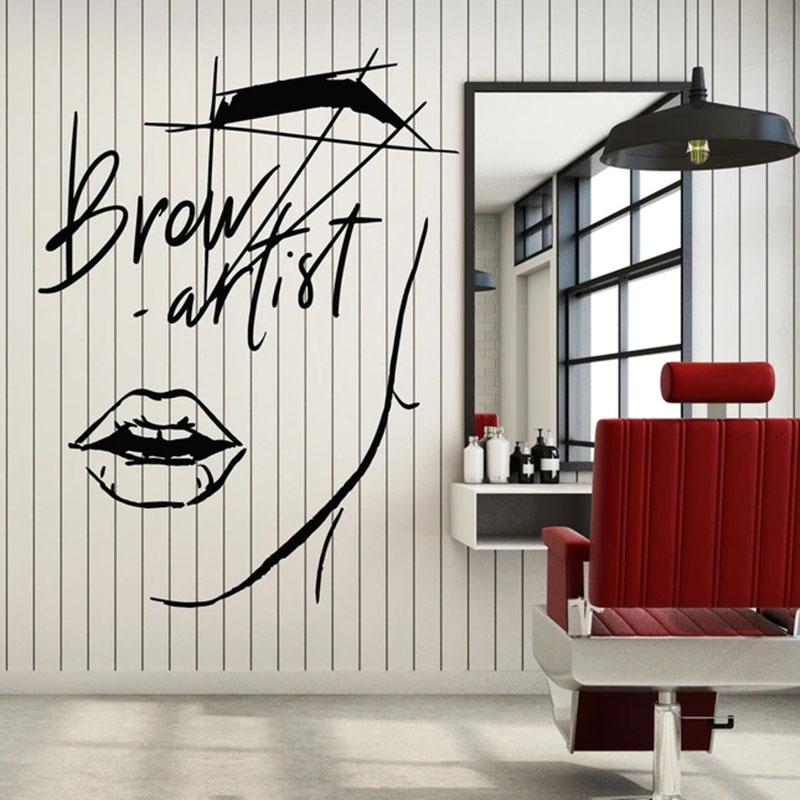 บทคัดย่อผู้หญิง Face Wall Deca - Beauty Makeup For Girl บทวิจารณ์และราคา