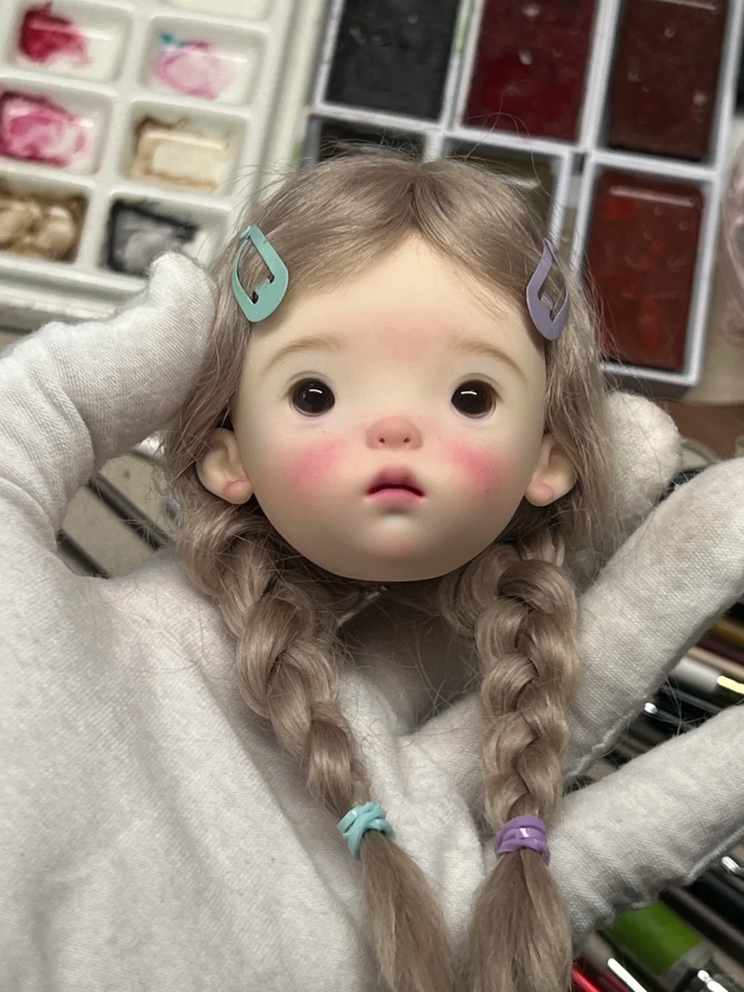 SDตุ๊กตาBJD 1/6 Landoudouหัวสา - Beauty Makeup For Girl บทวิจารณ์และราคา