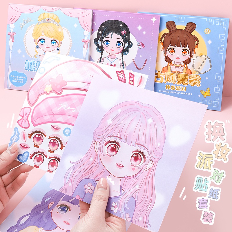 1ชิ้นสติกเกอร์เปลี่ยนเมคอัพสำห - Beauty Makeup For Girl บทวิจารณ์และราคา