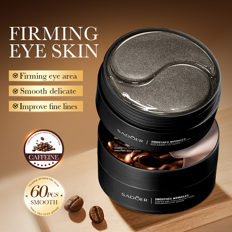 60pcs SADOER คาเฟอีนคริสตัล Co - Collagen Eye Patch บทวิจารณ์และราคา
