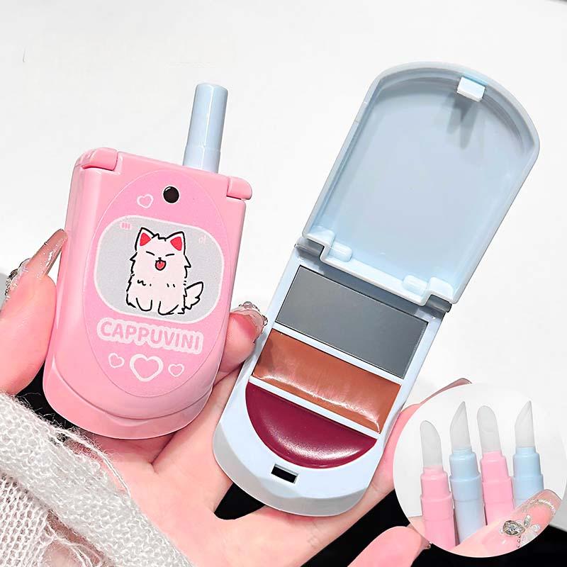 ลิปกลอสเนื้อแมทท์สองสี ดีไซน์โ - Lip Gloss Plumping บทวิจารณ์และราคา
