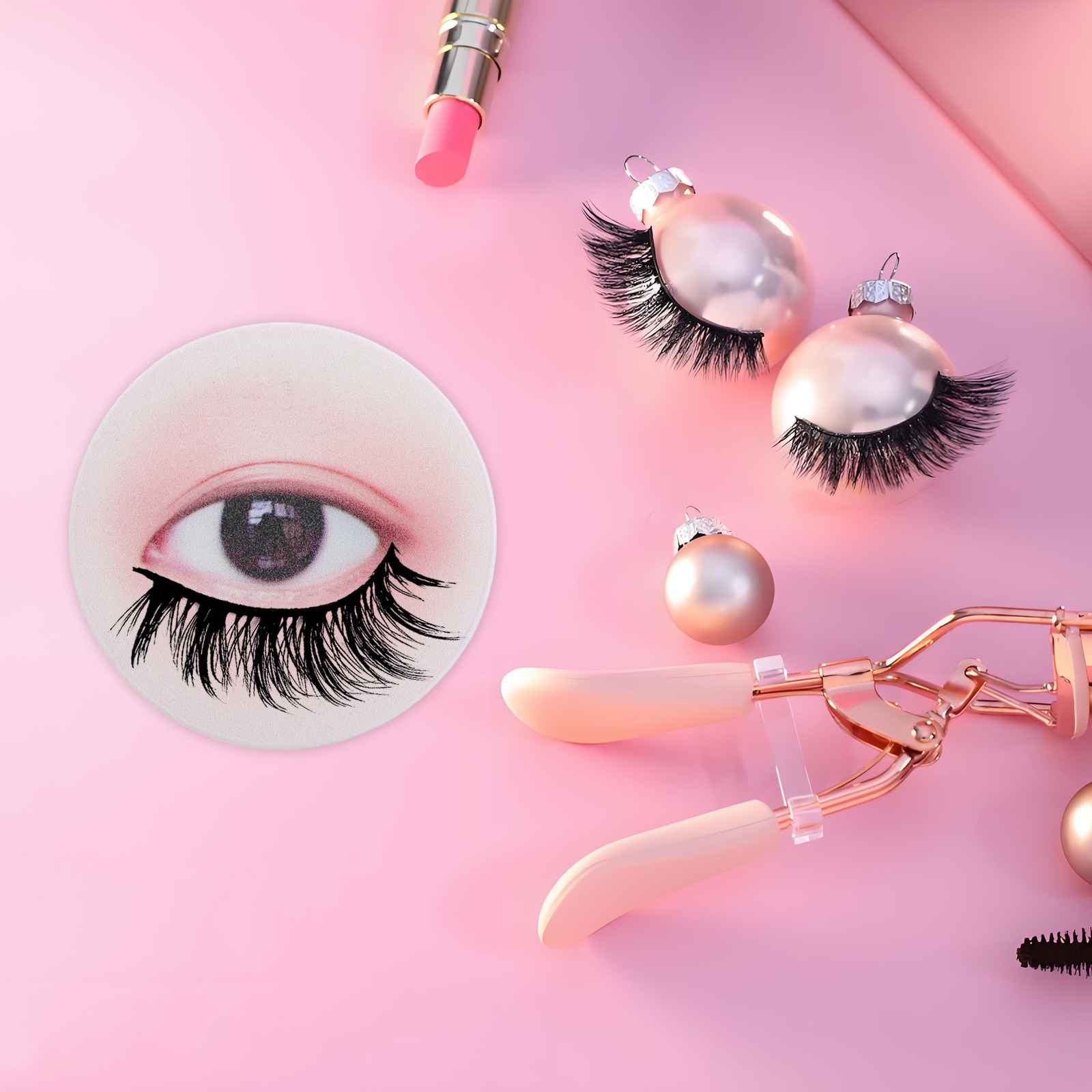 แผ่นฝึกต่อขนตา 3 ชิ้น สีดำ ชุด - Eyelash Extension บทวิจารณ์และราคา