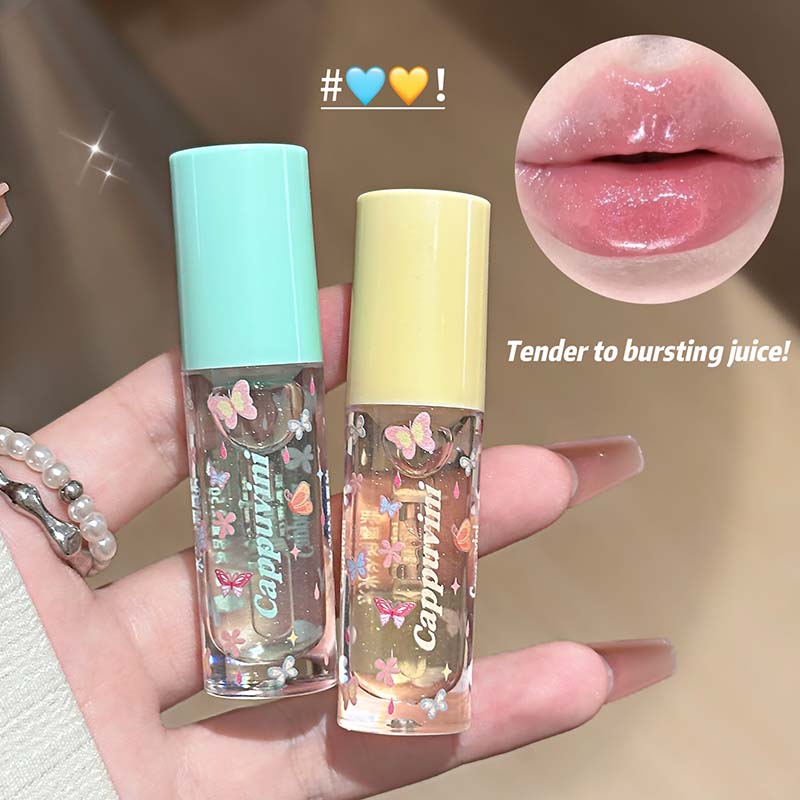 ลิปกลอสเนื้อเจลใสชุ่มชื้น ฉ่ำว - Lip Gloss Plumping บทวิจารณ์และราคา