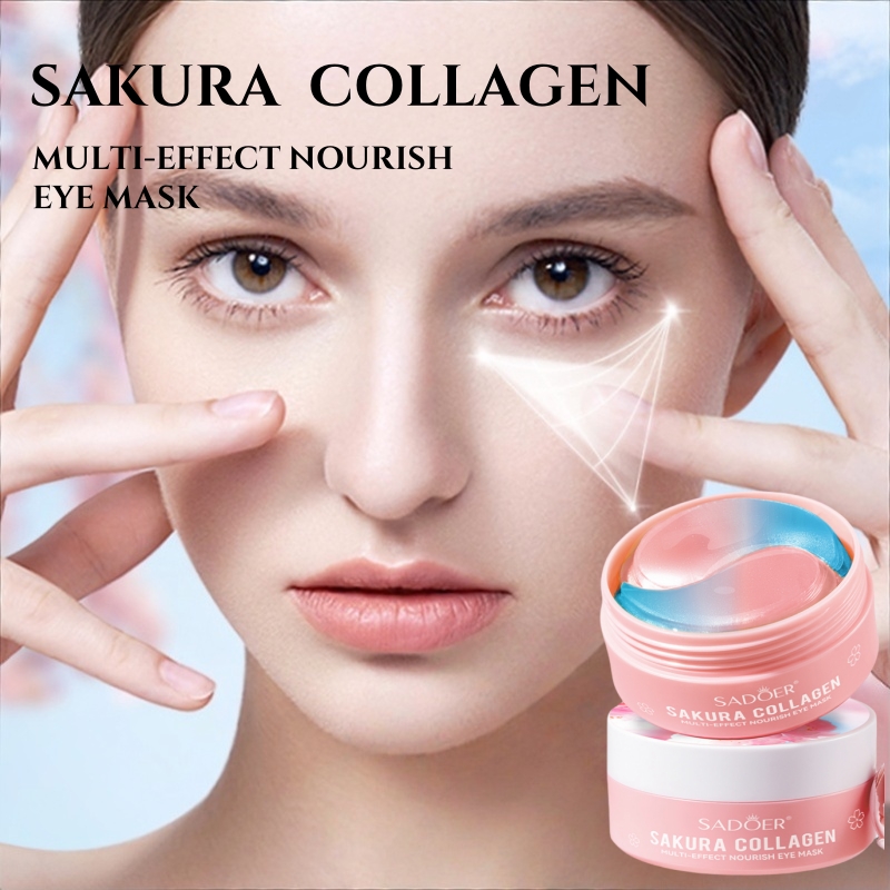 60 ชิ้น ซากุระ คอลลาเจน มัลติเ - Collagen Eye Patch บทวิจารณ์และราคา