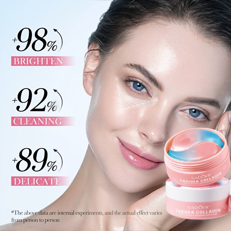 60 ชิ้น ซากุระ คอลลาเจน มัลติเ - Collagen Eye Patch บทวิจารณ์และราคา