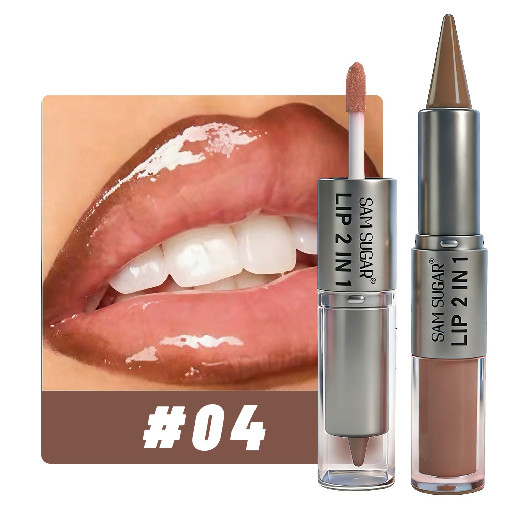 ลิปไลเนอร์และลิปกลอส 2 in 1, ล - Lip Gloss Plumping บทวิจารณ์และราคา