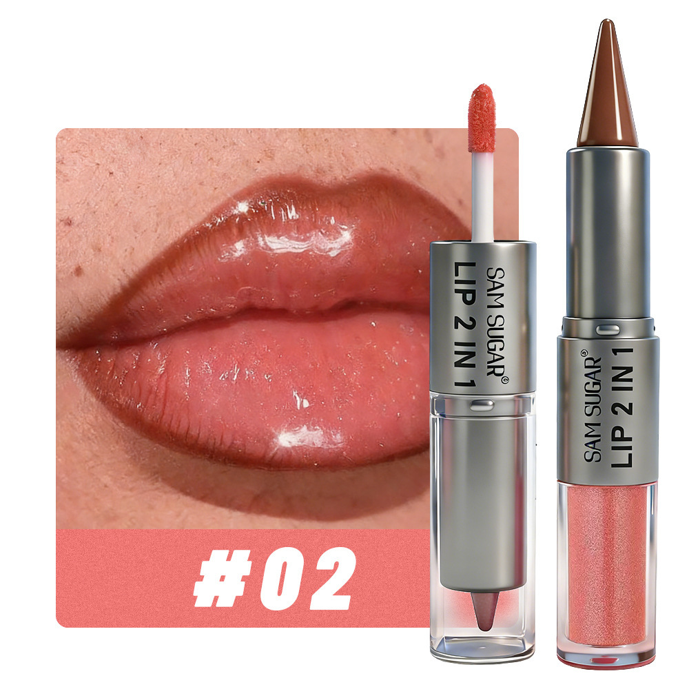 ลิปไลเนอร์และลิปกลอส 2 in 1, ล - Lip Gloss Plumping บทวิจารณ์และราคา