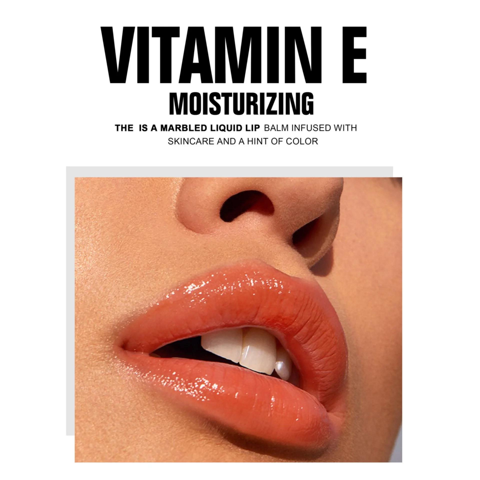 ลิปกลอสติดทนนานวิตามินอีผสม Pl - Lip Gloss Plumping บทวิจารณ์และราคา